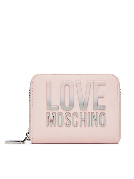 LOVE MOSCHINO Голям дамски портфейл JC5732PP0MKD0601 Розов за Жени цена