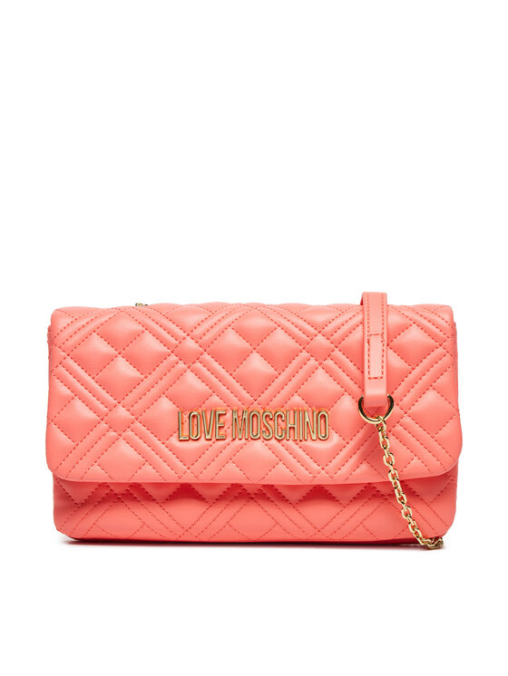 LOVE MOSCHINO Дамска чанта JC4097PP1MLA0464 Коралов за Жени цена