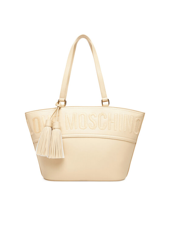 LOVE MOSCHINO Дамска чанта JC4285PP0MKJ0104 Екрю за Жени цена