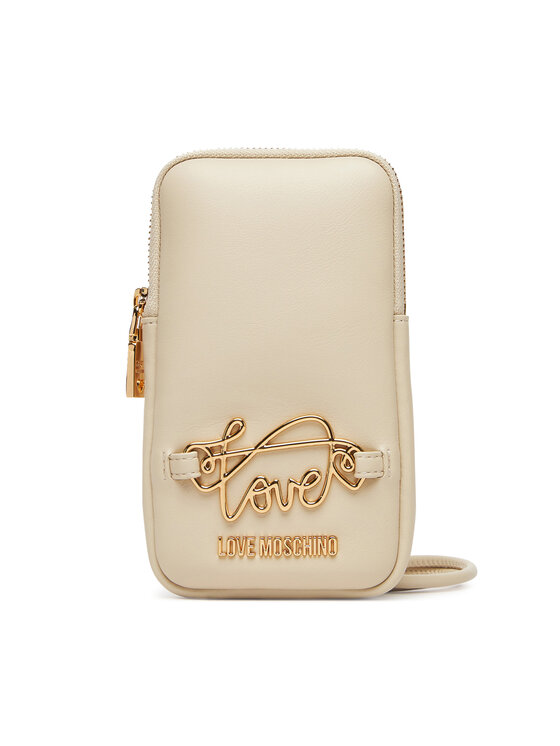 LOVE MOSCHINO Чантичка за телефон JC5737PP0MKG0110 Екрю за Жени цена
