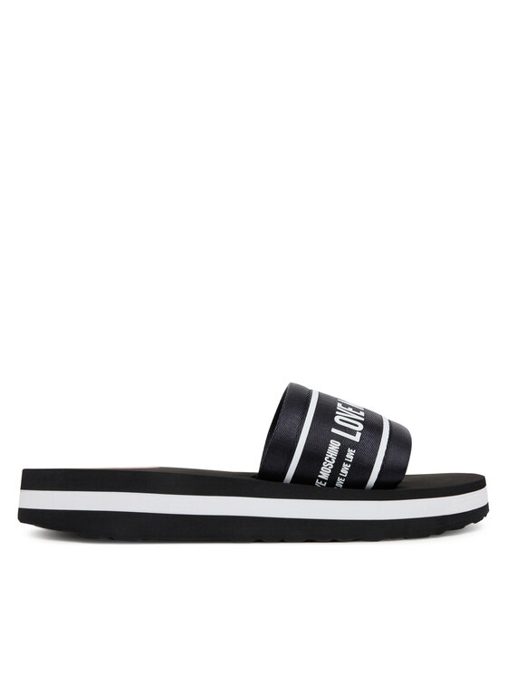 LOVE MOSCHINO Чехли JA28334G0MIX6000 Черен за Жени цена