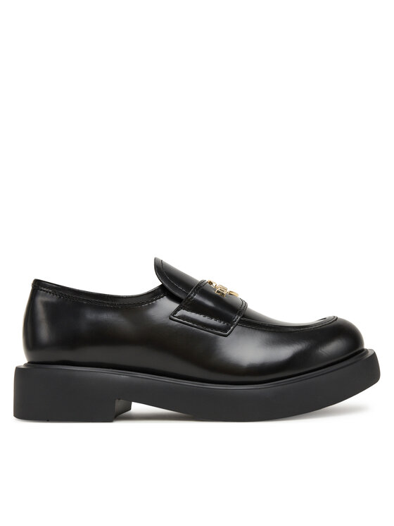 LOVE MOSCHINO лоуфъри с дебела подметка JA10404G1NJD000041 Черен за Жени цена