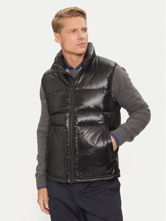 La Martina Жилетка за костюм ZMO007 PA078 Черен Regular Fit за Мъже цена