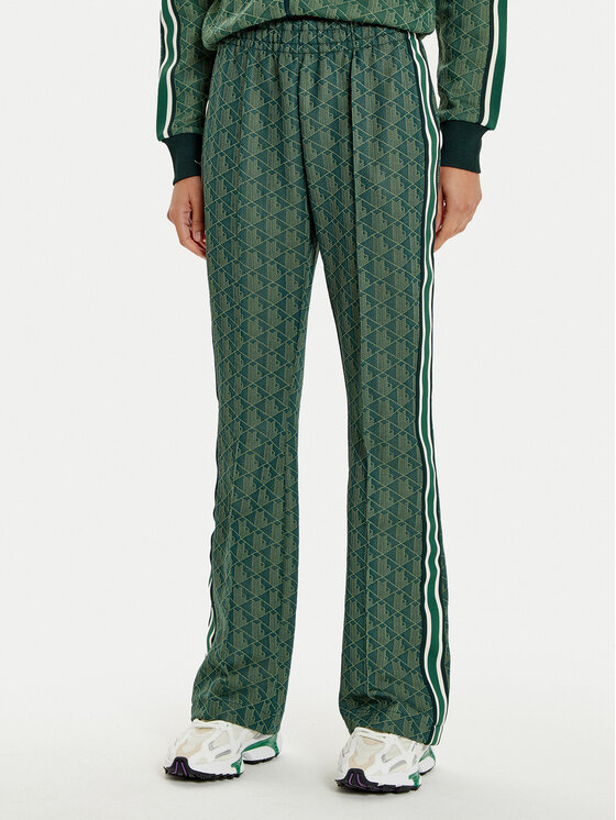 Lacoste Долнище анцуг XF9313 Зелен Regular Fit за Жени цена