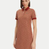 Lacoste Ежедневна рокля EF2655 Кафяв Slim Fit за Жени цена