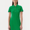 Lacoste Ежедневна рокля EF5473 Зелен Slim Fit за Жени цена