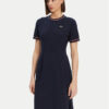 Lacoste Ежедневна рокля EF9988 Тъмносин Slim Fit за Жени цена