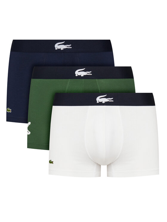 Lacoste Комплект 3 чифта боксерки 5H1291 Цветен за Мъже цена