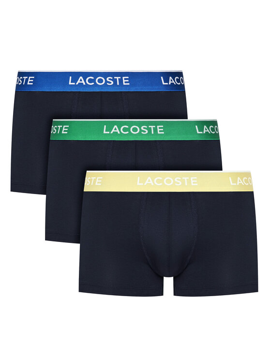 Lacoste Комплект 3 чифта боксерки 5H1297 Тъмносин за Мъже цена