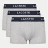 Lacoste Комплект 3 чифта боксерки 5H1300 Сив за Мъже цена