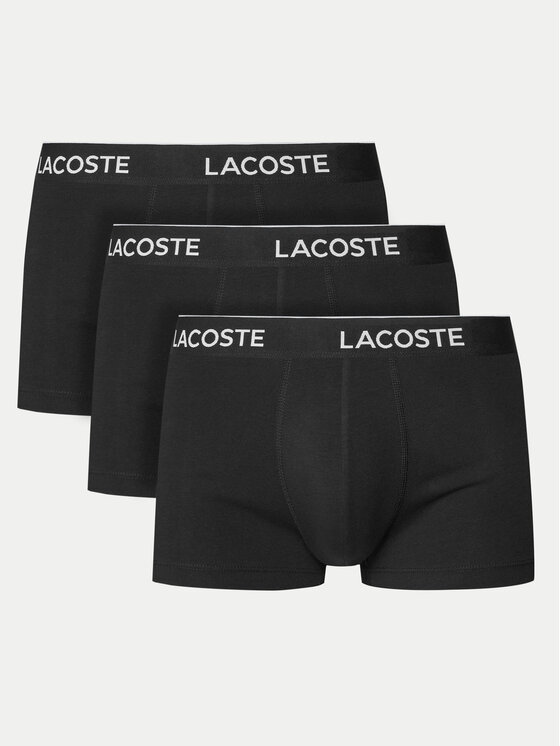Lacoste Комплект 3 чифта боксерки 5H1300 Черен за Мъже цена