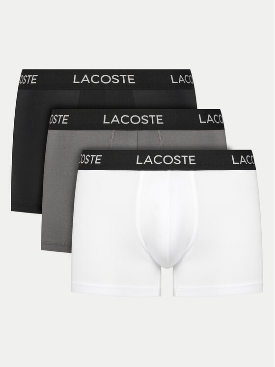 Lacoste Комплект 3 чифта боксерки 5H2394 Цветен за Мъже цена