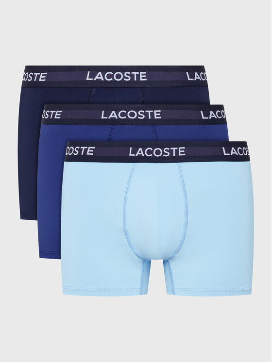 Lacoste Комплект 3 чифта боксерки 5H9623 Цветен за Мъже цена