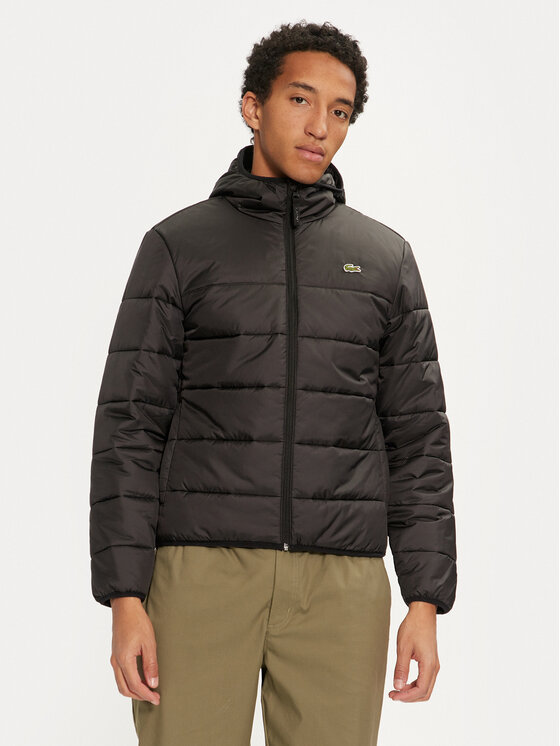 Lacoste Преходно яке BH6763 Черен Regular Fit за Мъже цена