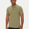 Lacoste Тениска с яка и копчета DH5522 Каки Regular Fit за Мъже цена