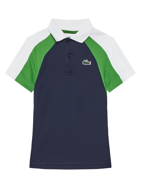 Lacoste Тениска с яка и копчета DJ8483 Цветен Regular Fit за Момчета цена