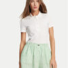 Lacoste Тениска с яка и копчета PF5462 Бял Slim Fit за Жени цена
