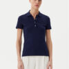 Lacoste Тениска с яка и копчета PF5462 Тъмносин Slim Fit за Жени цена