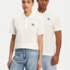 Lacoste Тениска с яка и копчета PH2723 Екрю Regular Fit за Унисекс цена