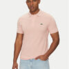 Lacoste Тениска с яка и копчета PH4012 Розов Slim Fit за Мъже цена