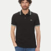 Lacoste Тениска с яка и копчета PH9875 Черен Regular Fit за Мъже цена