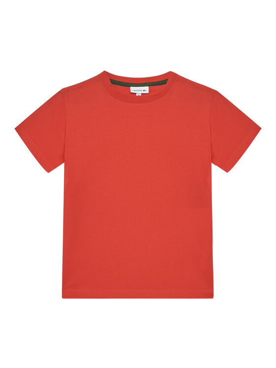 Lacoste Тишърт TJ1122 Червен Regular Fit за Бебета цена