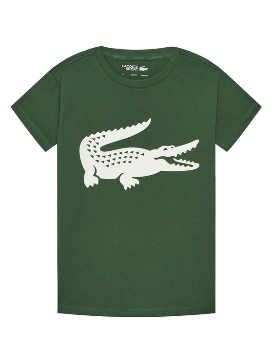 Lacoste Тишърт TJ2910 Зелен Regular Fit за Момчета цена