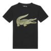 Lacoste Тишърт TJ2910 Черен Regular Fit за Момчета цена