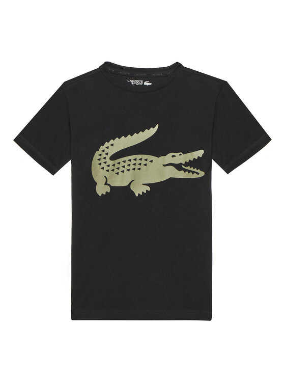 Lacoste Тишърт TJ2910 Черен Regular Fit за Момчета цена