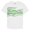 Lacoste Тишърт TJ8460 Бял Regular Fit цвят на ниска цена