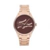 Lacoste Часовник Ladycroc 2001191 Розово злато за Жени цена