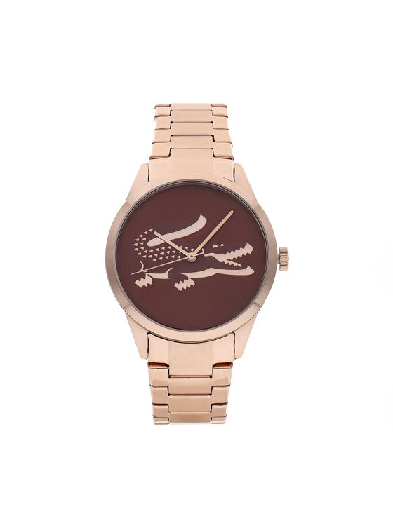 Lacoste Часовник Ladycroc 2001191 Розово злато за Жени цена