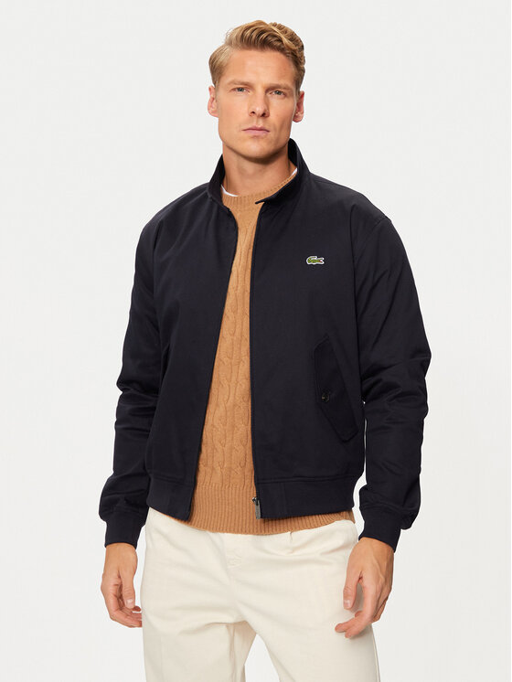 Lacoste Яке бомбър BH7186 Тъмносин Regular Fit за Мъже цена