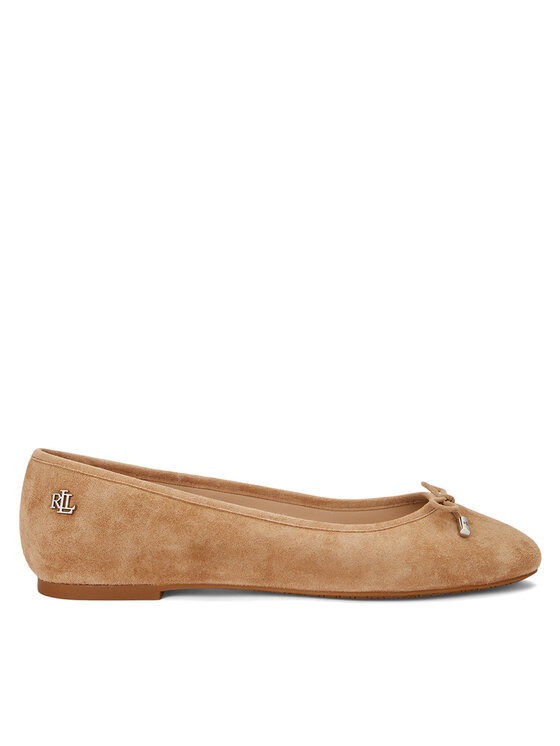 Lauren Ralph Lauren Балеринки 802943066001 Кафяв за Жени цена