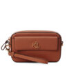 Lauren Ralph Lauren Дамска чанта 432934353003 Кафяв за Жени цена