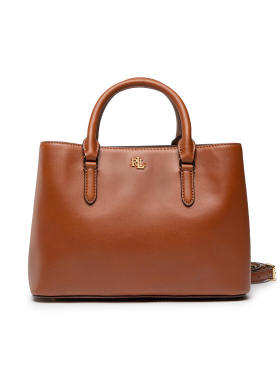 Lauren Ralph Lauren Дамска чанта Marcy 26 431876725005 Кафяв за Жени цена