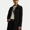 Lauren Ralph Lauren Преходно палто 297951273001 Черен Straight Fit за Жени цена