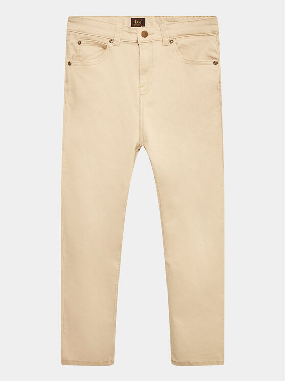 Lee Дънки Daren Twill LEE0013 Бежов Regular Fit за Момчета цена