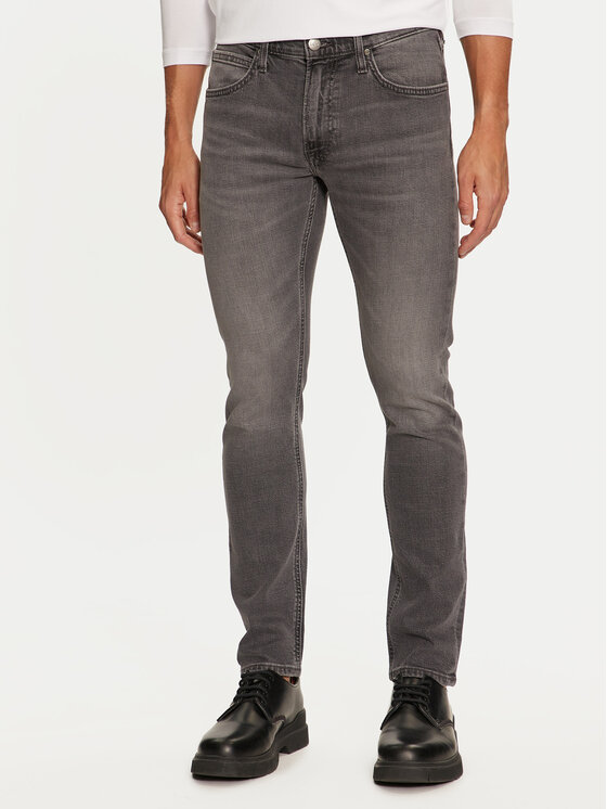 Lee Дънки Luke 112355859 Сив Slim Fit за Мъже цена