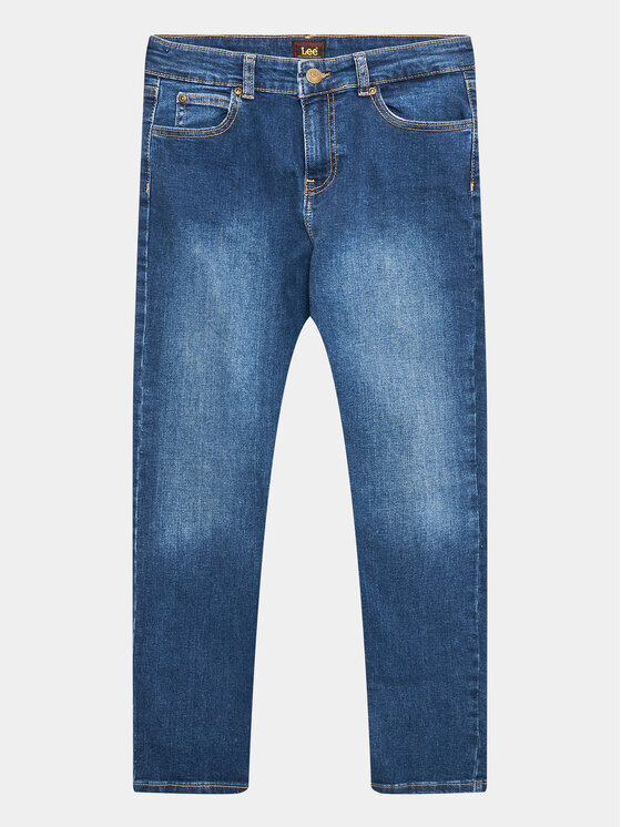 Lee Дънки Luke LEE0014 Син Slim Fit за Момчета цена