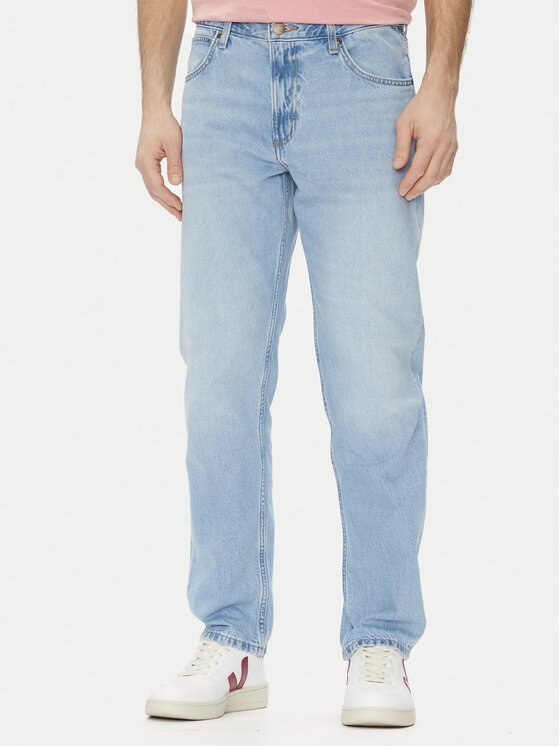 Lee Дънки Oscar 112364191 Син Relaxed Fit за Мъже цена