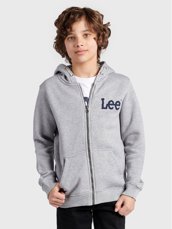 Lee Суитшърт LEE0009 Сив Regular Fit за Момчета цена