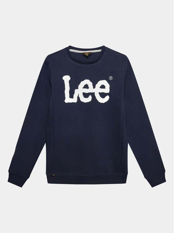 Lee Суитшърт Wobbly Graphic LEE0006 Тъмносин Regular Fit за Момчета цена