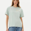 Lee Тишърт Embroidery Pocket 112363833 Зелен Relaxed Fit за Жени цена