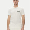 Lee Тишърт Medium Wobbly 112364535 Бял Regular Fit за Мъже цена