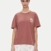Lee Тишърт Vintage 112363834 Розов Relaxed Fit за Жени цена