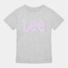 Lee Тишърт Wobbly Graphic LEG5029 Сив Regular Fit за Момичета цена