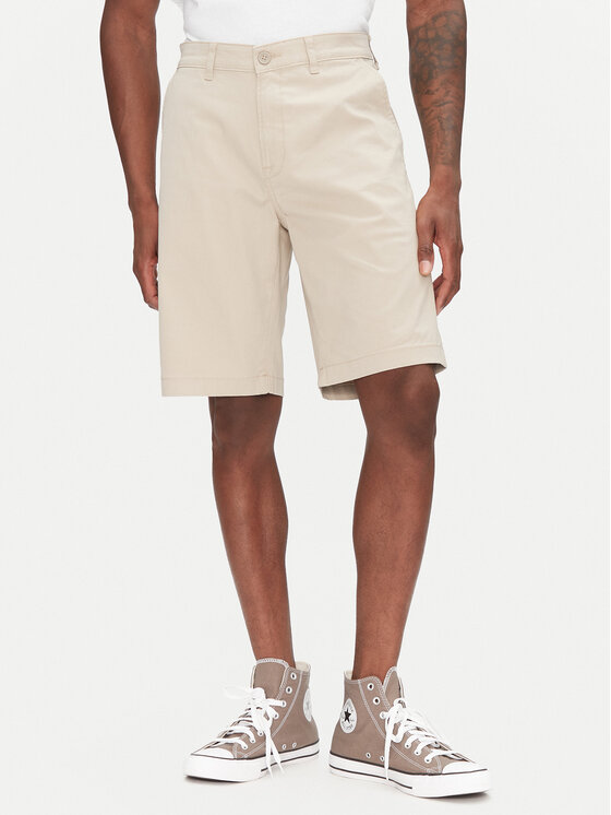 Lee Шорти от плат 112349200 Бежов Regular Fit за Мъже цена