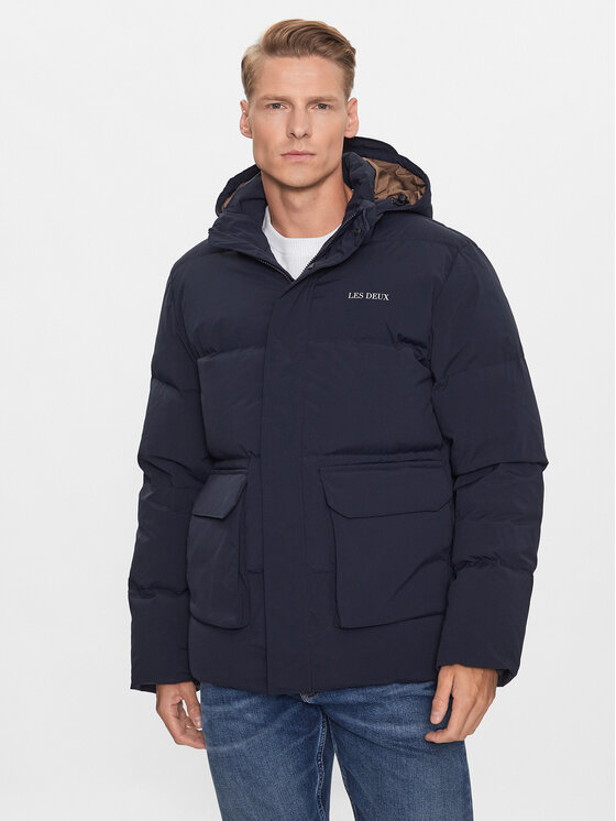 Les Deux Зимно яке Maddox LDM610060 Тъмносин Regular Fit за Мъже цена