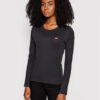 Levi's® Блуза Long Sleeve Baby Tee 69555-0014 Черен Slim Fit за Жени цена
